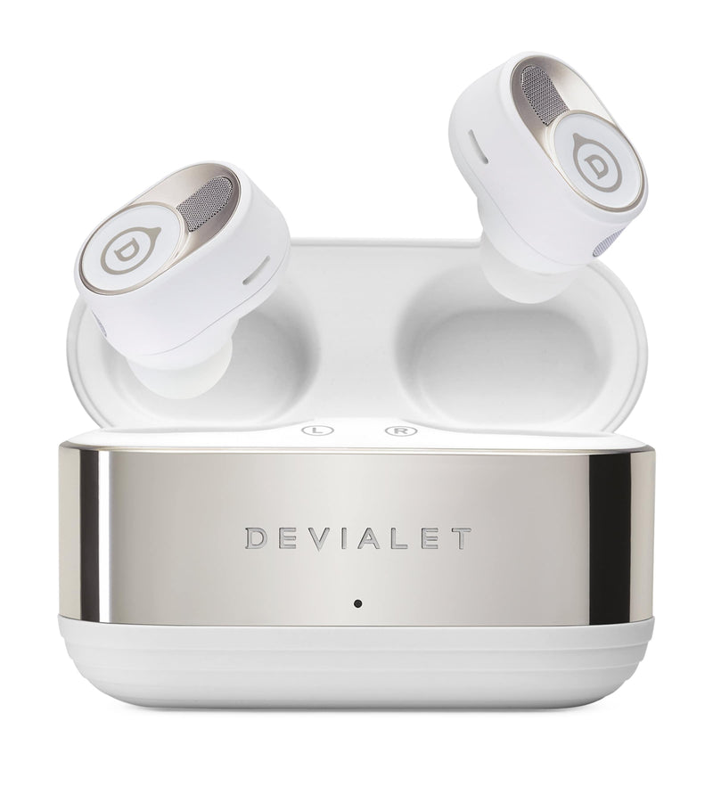 DEVIALET Gemini II Iconic White true wireless earbuds - British product