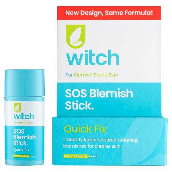 Witch Naturally Clear Blemish Stick 10g tube (British brand)