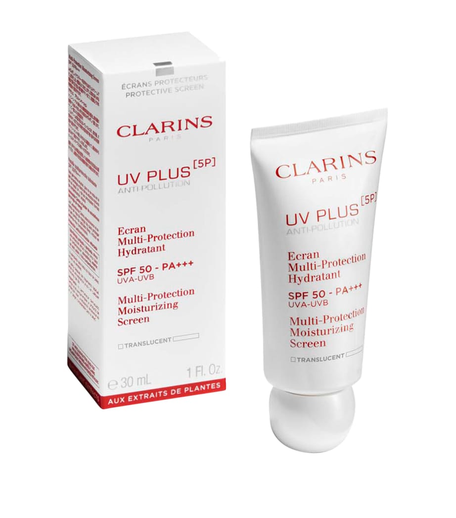 Clarins anti-pollution SPF 50 translucent face moisturiser 30ml - British product