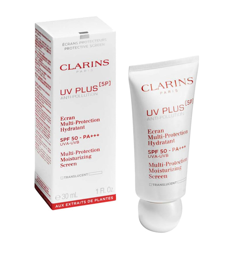 Clarins anti-pollution SPF 50 translucent face moisturiser 30ml - British product