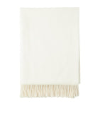 Harrods of London cashmere fringed throw 140cm x 190cm, UK version