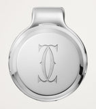 Cartier sterling silver cufflinks and leather pen wallet set - British product
