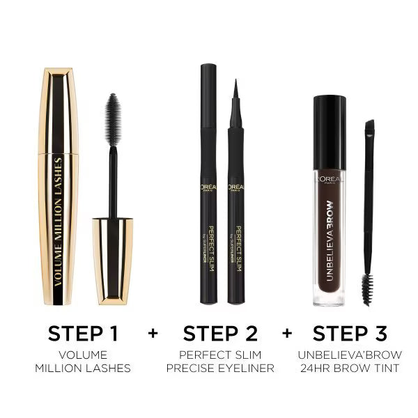L'Oreal Paris Volume Million Lashes Mascara Black 9ml, UK version