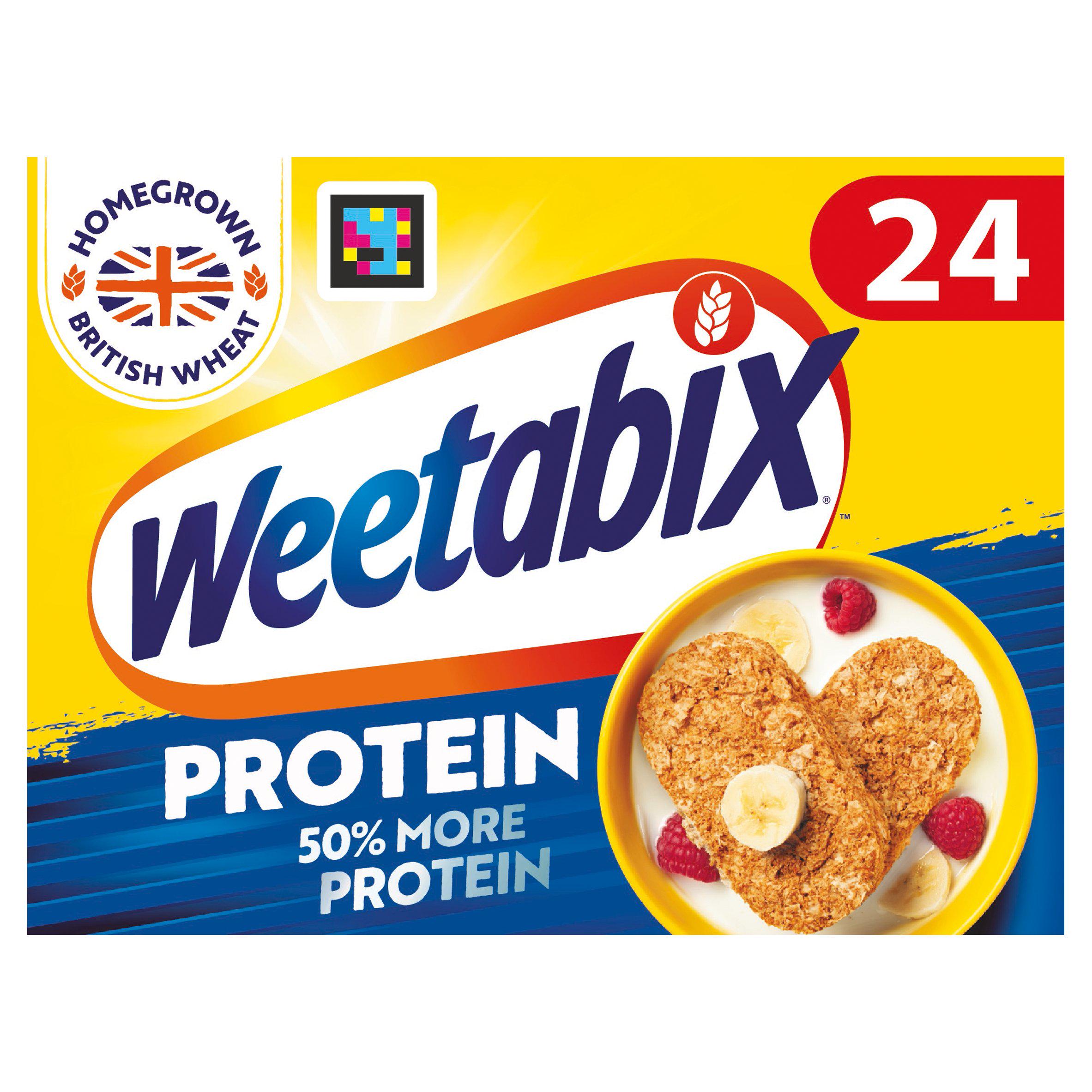 Weetabix Protein Cereal x24 cereals Sainsburys   