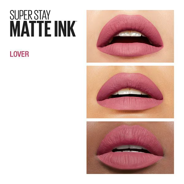 Maybelline liquid lipstick 15 Lover 5ml, imported from the UK