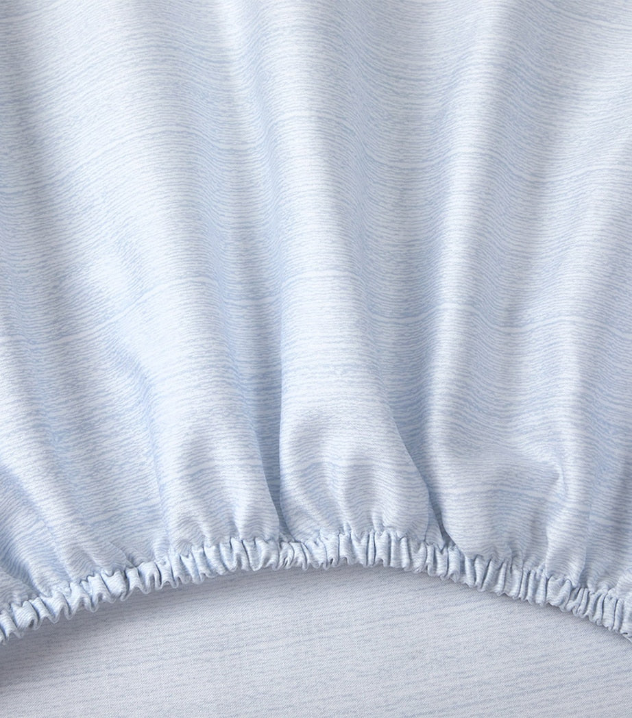 Yves Delorme organic cotton Eclipses king fitted sheet 150cm x 200cm (British brand)