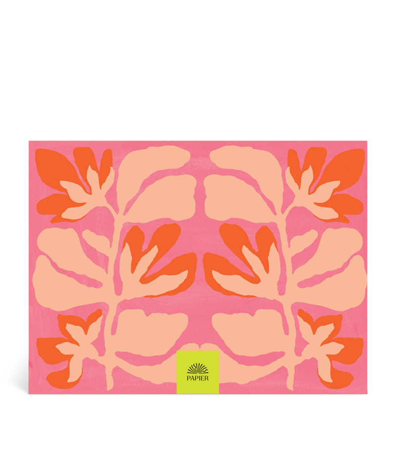 Papier Bright Floral Weekly Desk Planner