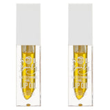 Sol Beauty Salted Caramel Vanilla Lip Oil 2 x 3g (British brand)