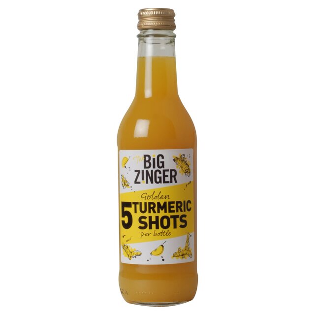 Big Zinger Turmeric Dosing Bottle 5 shots   330ml - McGrocer