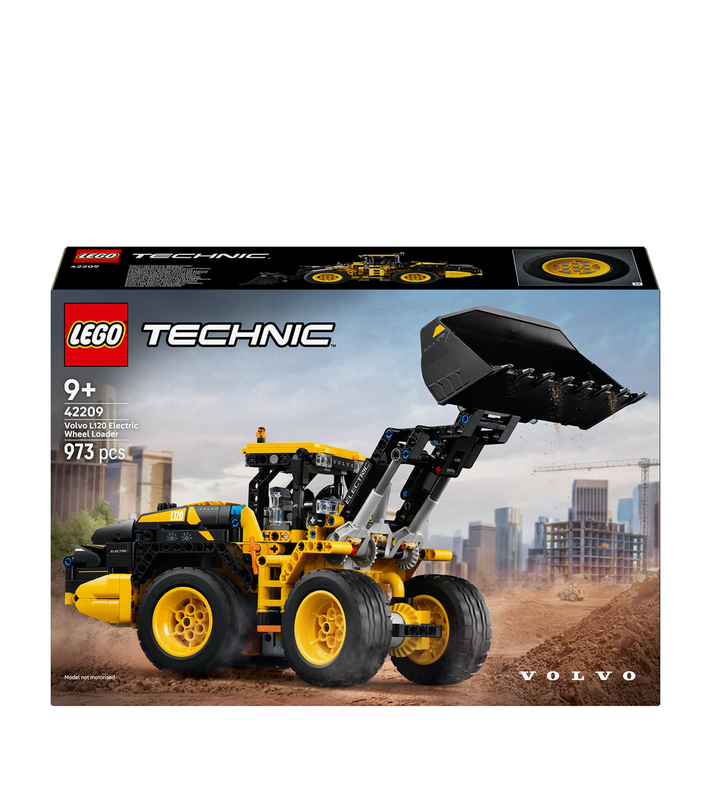 Lego Volvo L120 Electric Wheel Loader Set 42209