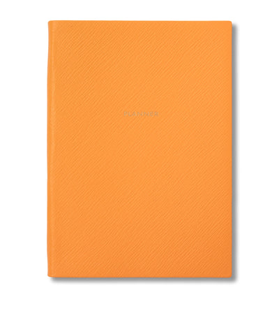 Smythson Leather Soho Planner Dateless Weekly Organiser