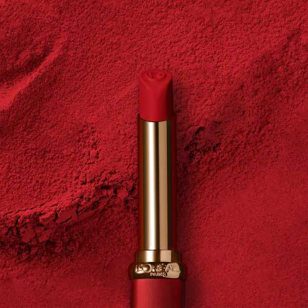 L'Oréal Paris Lipstick Rouge Confident, imported from the UK