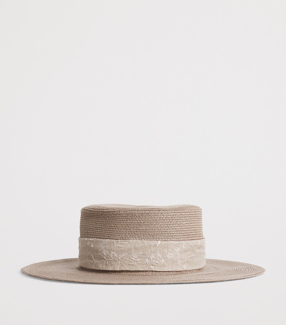 Eleventy linen hat - British product