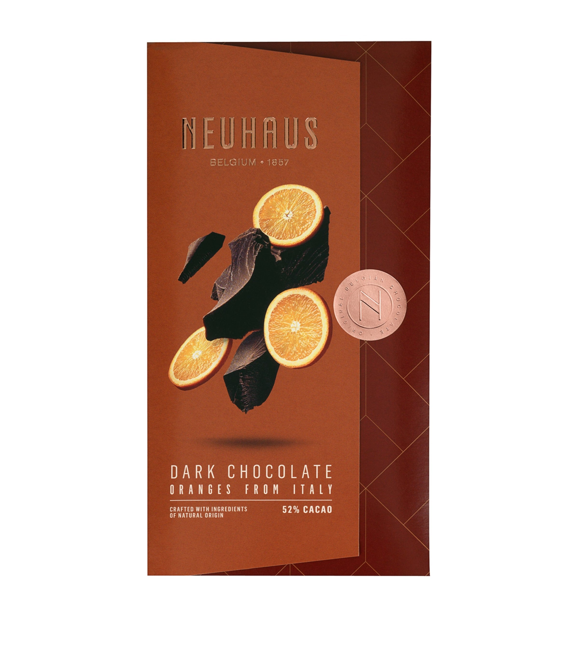 Neuhaus Oranges from Italy Dark Chocolate Bar (100g)