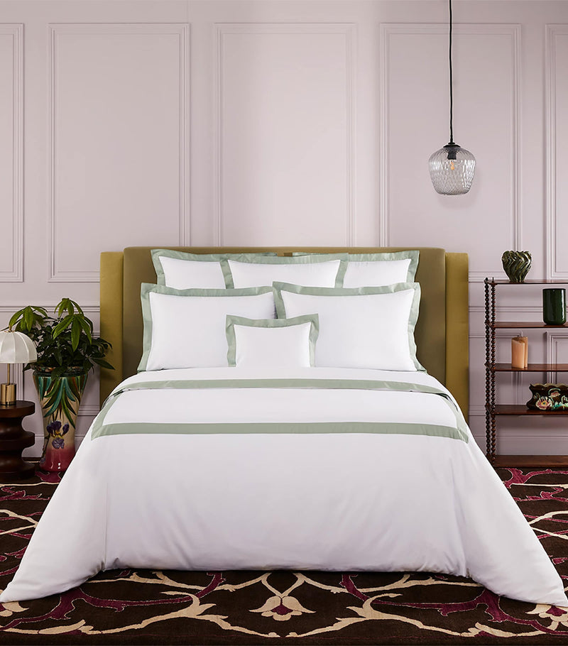 Yves Delorme Linea Veronese double duvet cover 200cm x 200cm (British brand)