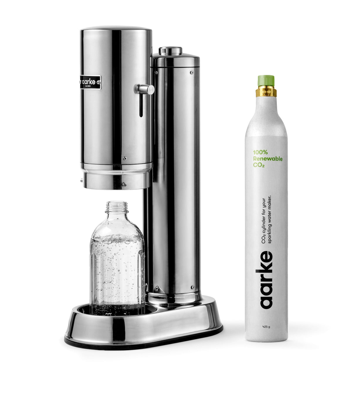 Aarke Pro Carbonator sparkling water maker - British product