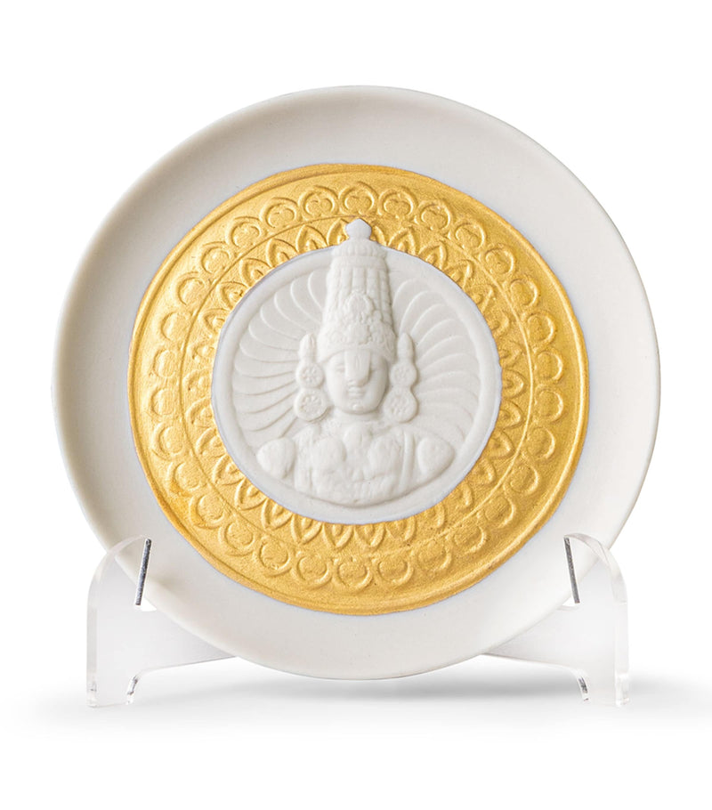Lladró Lord Balaji decorative plate 10cm, UK version