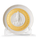 Lladró Lord Balaji decorative plate 10cm, UK version