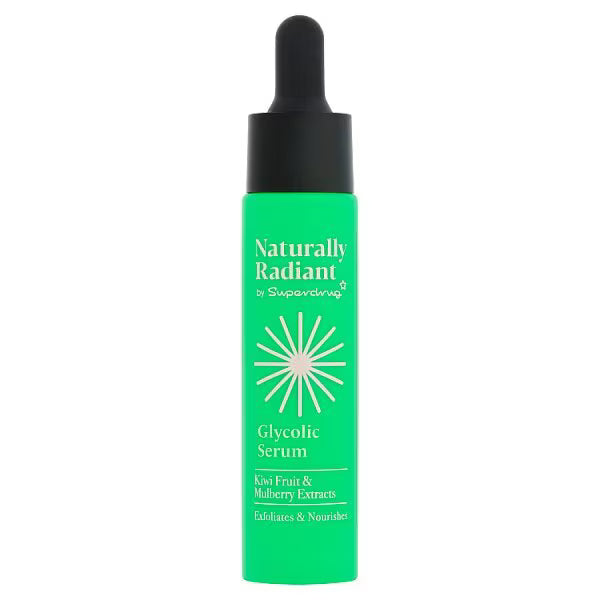glycolic acid booster serum with natural extracts 30ml, imported from the UK