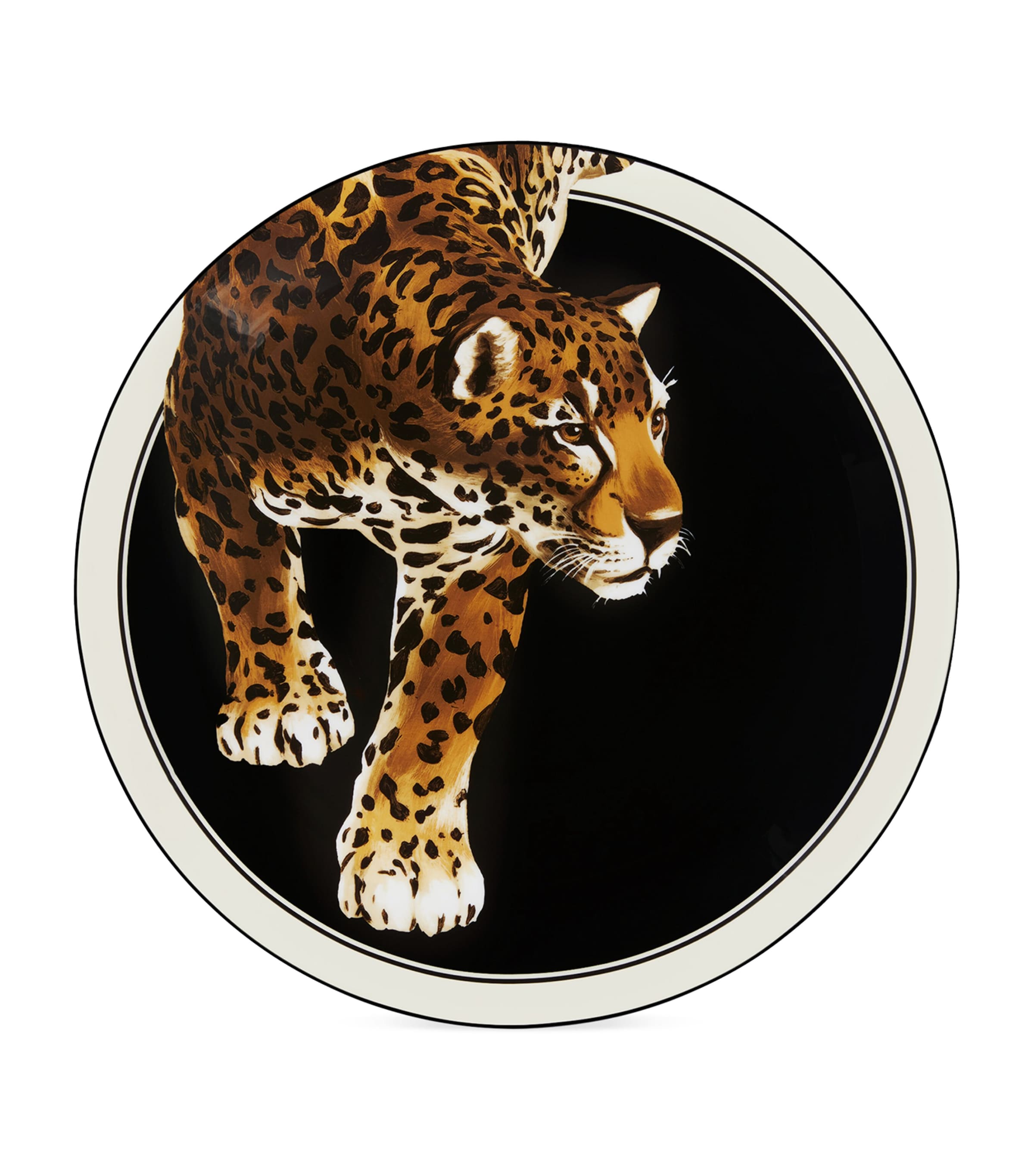 Dolce&Gabbana Casa leopard serving plate 40.5cm - British product