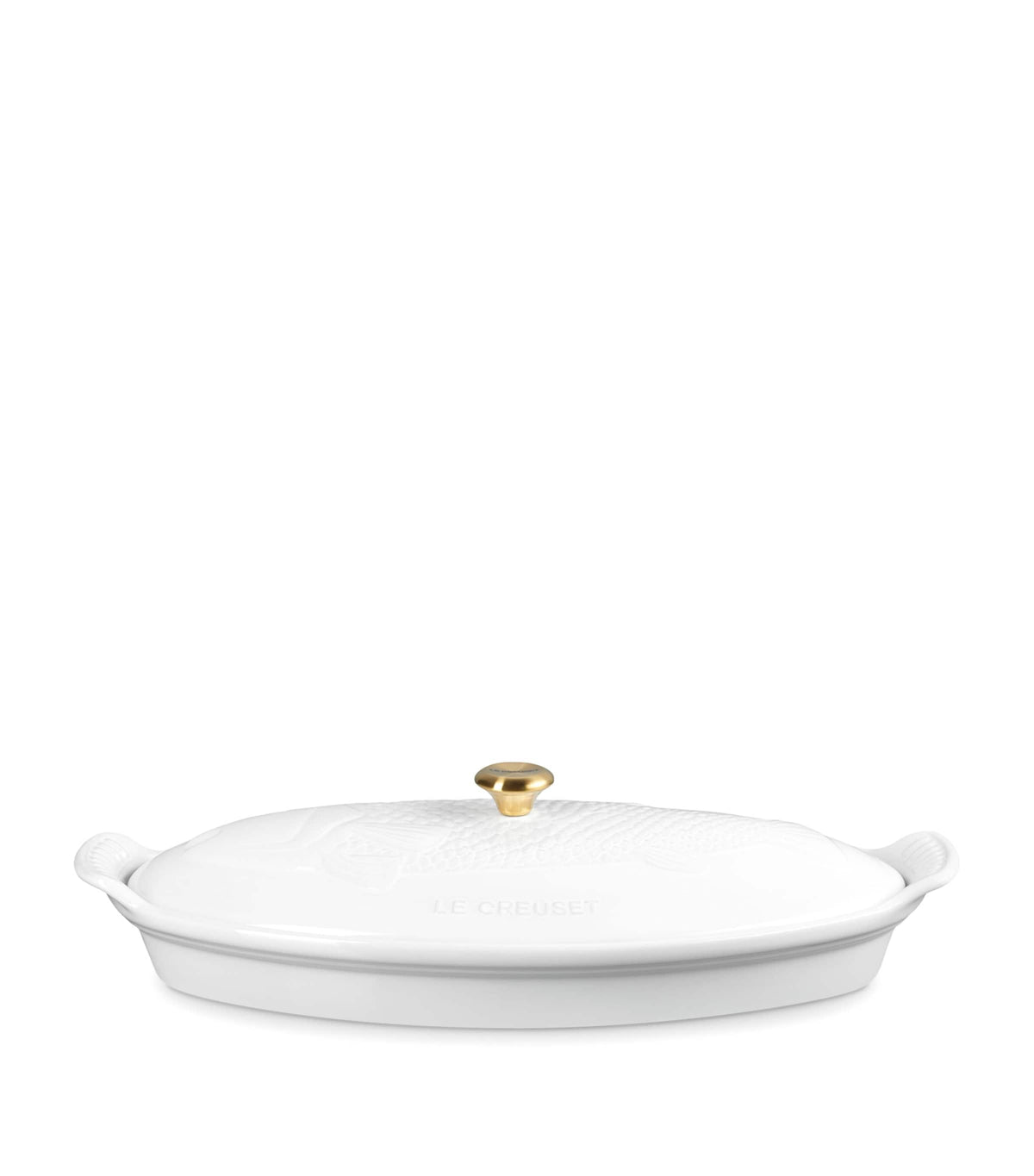 Le Creuset stoneware fish baker oven dish 41cm, UK version