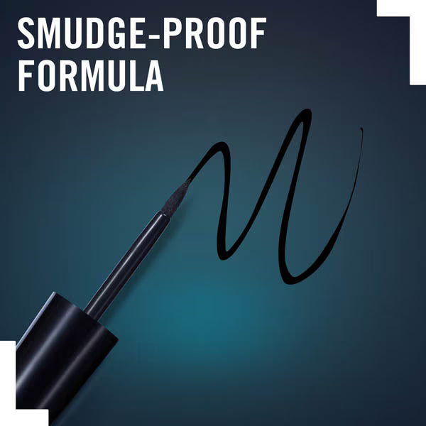 Rimmel Exaggerate Liquid Eyeliner Black, imported from the UK