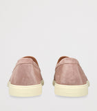 Santoni suede Detroit loafers (British brand)