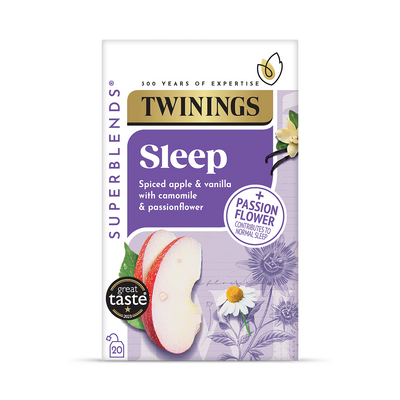 Twinings Superblends Sleep Spiced Apple & Vanilla Tea Bags 20