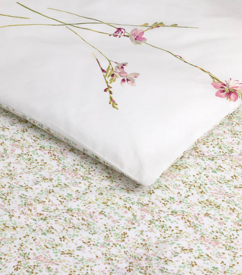 Yves Delorme Floral Gaura Super King duvet cover 260cm x 220cm (British brand)
