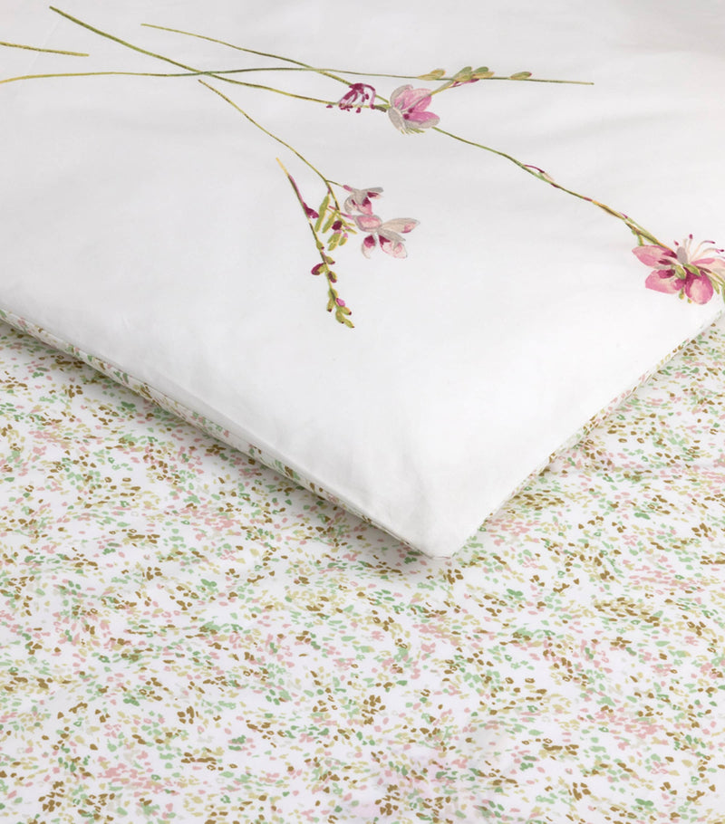 Yves Delorme Floral Gaura Super King duvet cover 260cm x 220cm (British brand)