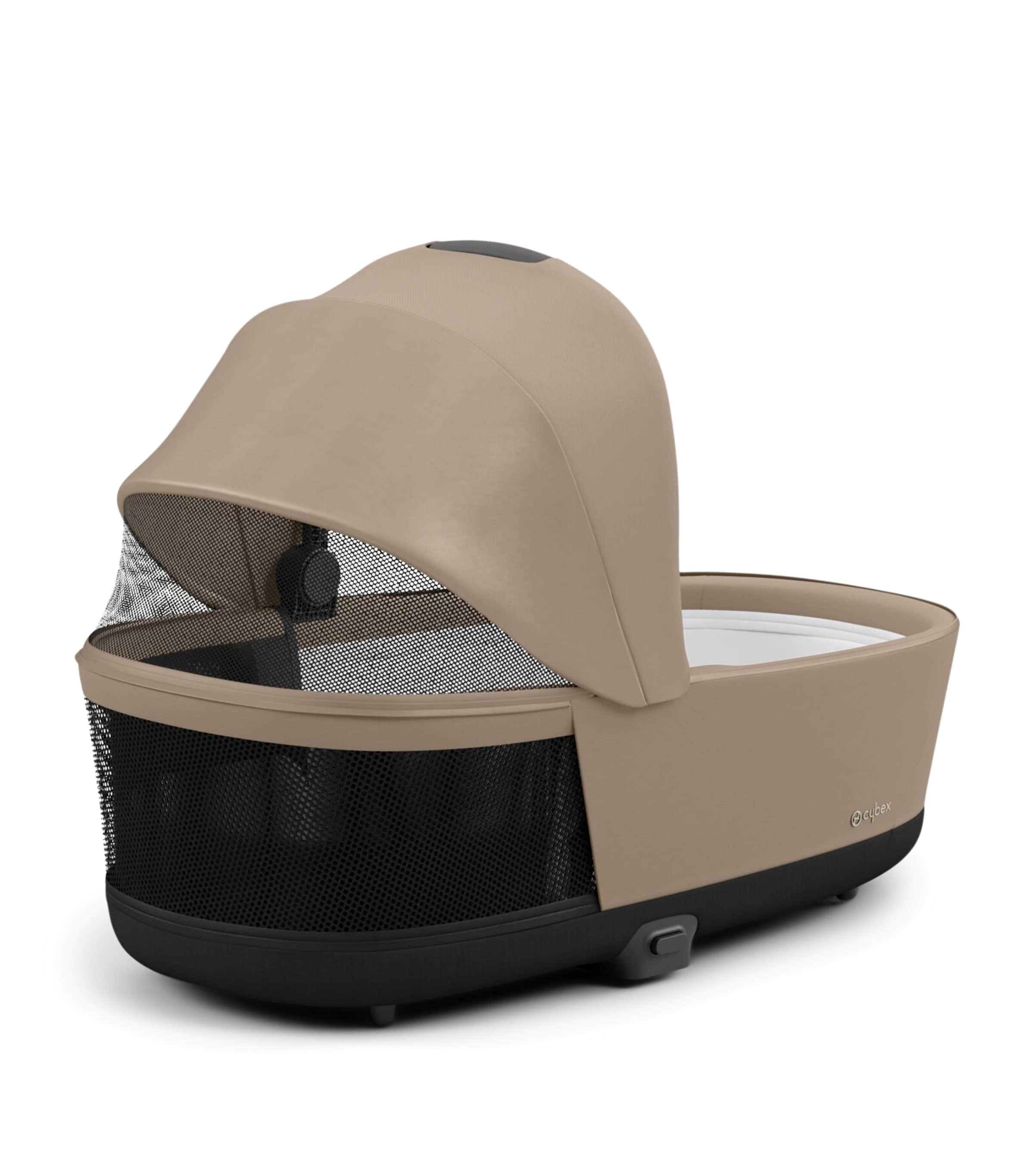 Cybex PRIAM Lux Carrycot Pushchair in Cozy Beige - British product