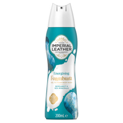 Gel douche moussant Imperial Leather Bergamote et Minéraux Marins 200ml