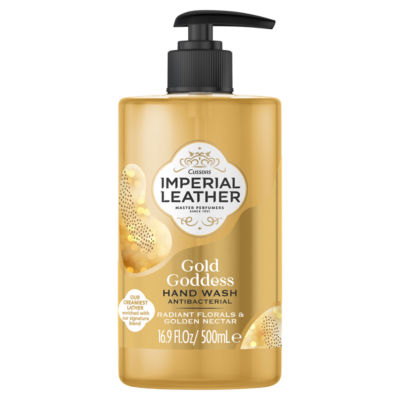 Imperial Leather Gold Goddess Hand Wash 500ml, imported from the UK