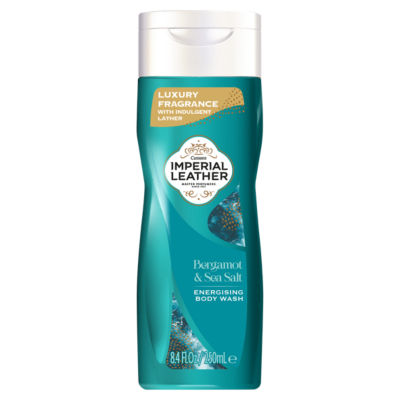 Imperial Leather bergamot & sea salt shower gel 250ml, UK version