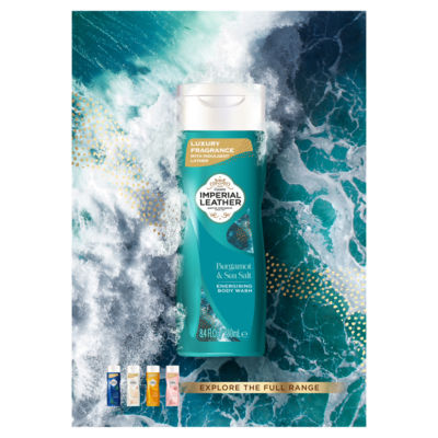 Imperial Leather bergamot & sea salt shower gel 250ml, UK version