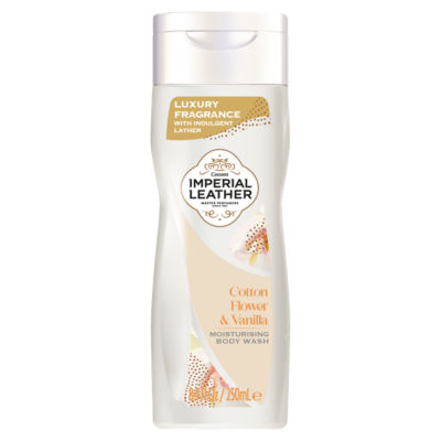 Imperial Leather Cotton Flower & Vanilla shower gel 250ml, UK version