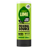 Original Source Zingy Lime shower gel 250ml, imported from the UK