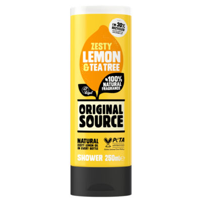 Original Source Lemon Tea Tree Shower Gel 250ml, imported from the UK