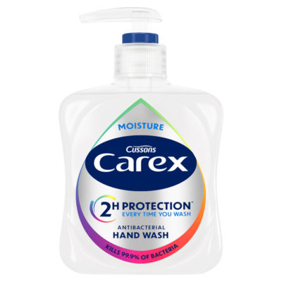 Carex Moisture Antibacterial Hand Wash 250ml - British product