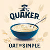 Quaker rolled porridge oats 1kg, imported from the UK