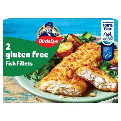 Birds Eye breaded fish fillets 250g - British product