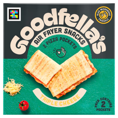 Goodfella's Triple Cheese Pizza Pockets 250g, UK version