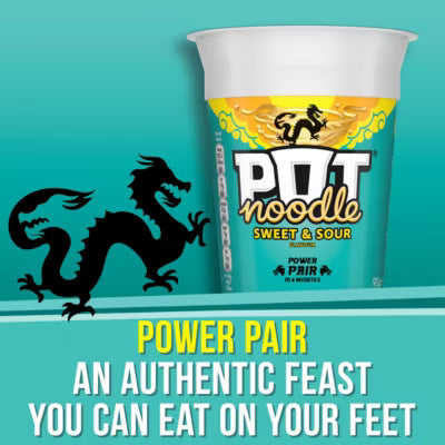 Pot Noodle Sweet & Sour Instant Noodles 90g