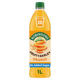 Robinsons orange squash with vitamins and barley 1L, imported from the UK