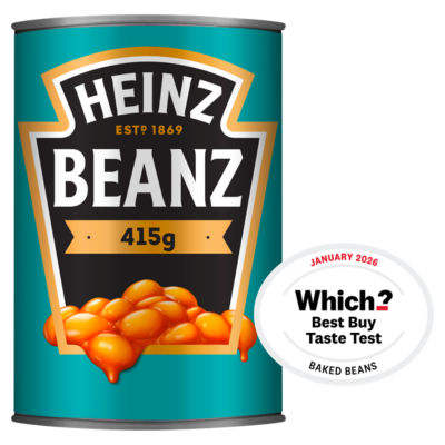 Heinz Baked Beans in Rich Tomato Sauce 415g, UK version