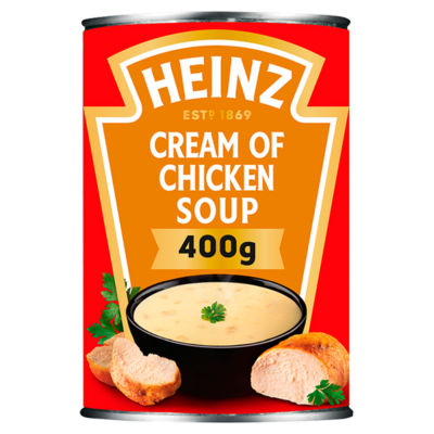 Heinz cream of chicken soup tin 290g, UK version