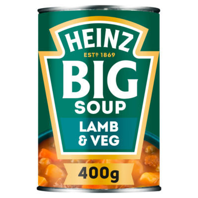 Heinz Big Soup Lamb & Vegetable 400g, UK version