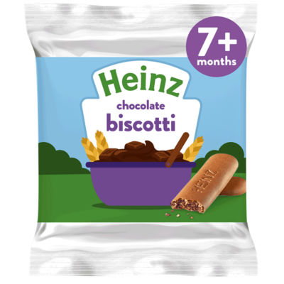 Heinz chocolate baby biscotti 60g, UK version