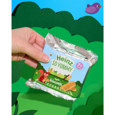 Heinz apple baby biscotti 60g, UK version