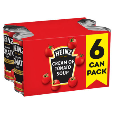 Heinz Cream of Tomato Soup 6 x 400g, UK version